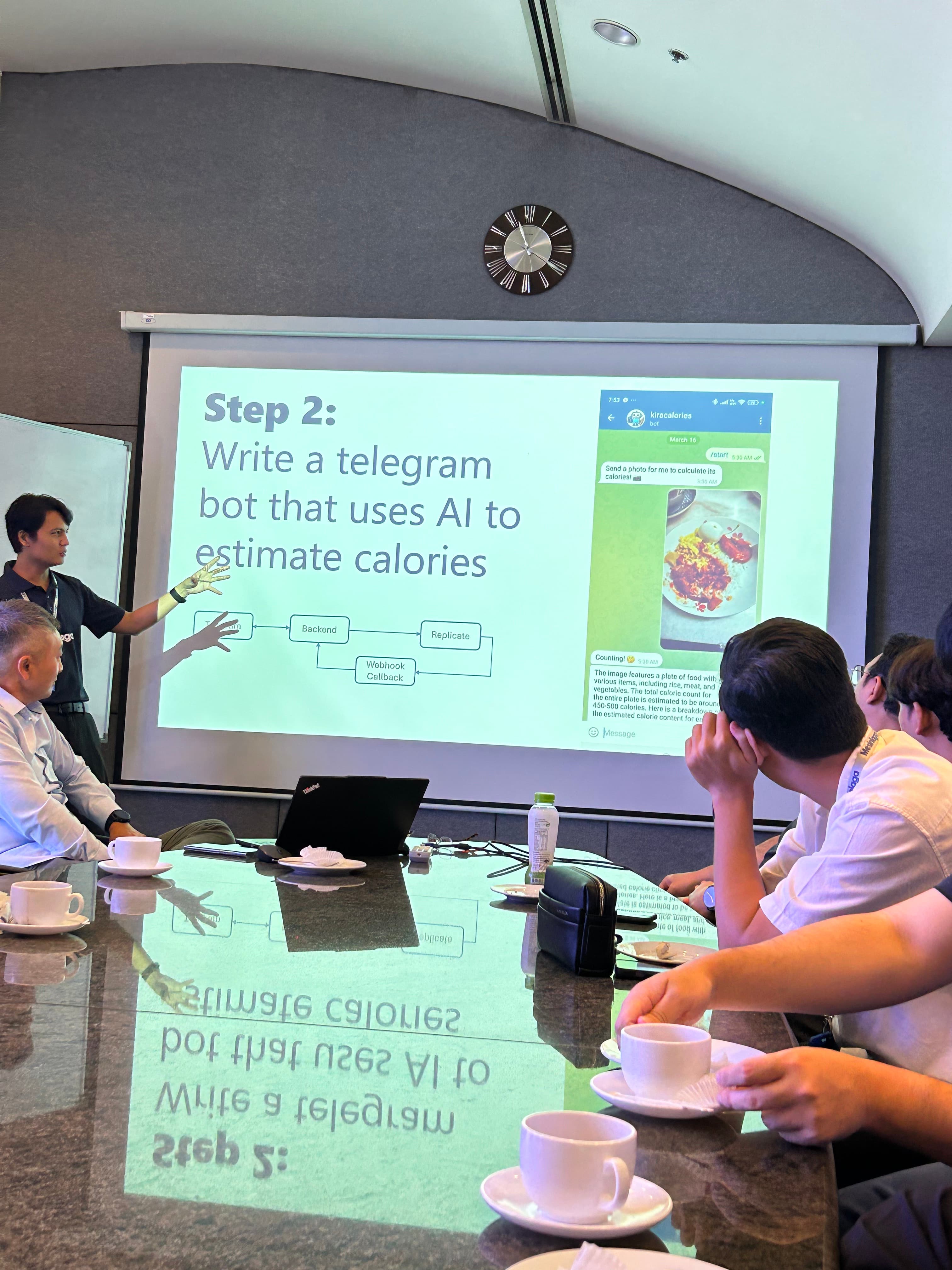 My manager sharing how he uses AI in his daily life