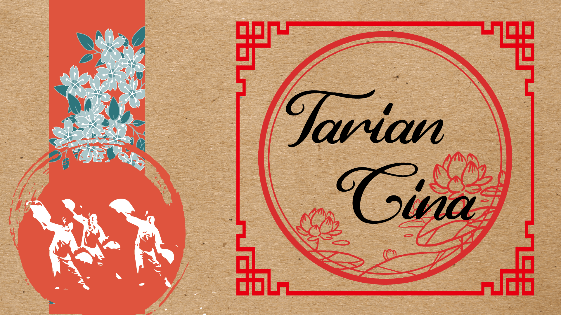 Cultural Night Backdrop - Chinese Dance